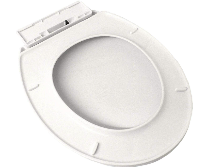 Soft Close Toilet Seat White Bathroom Oval Shape WC Heavy Duty Seats A