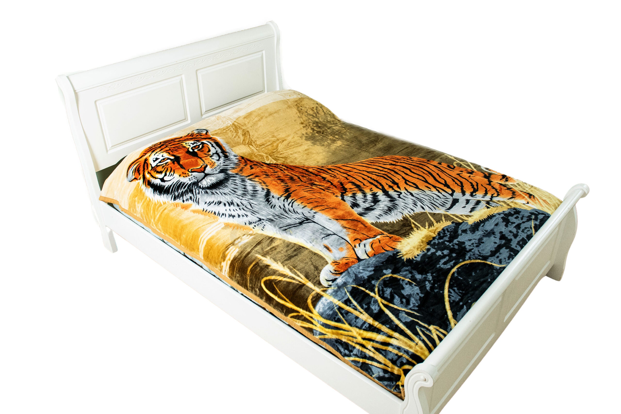 3D Standing Tiger Animal Mink Throw