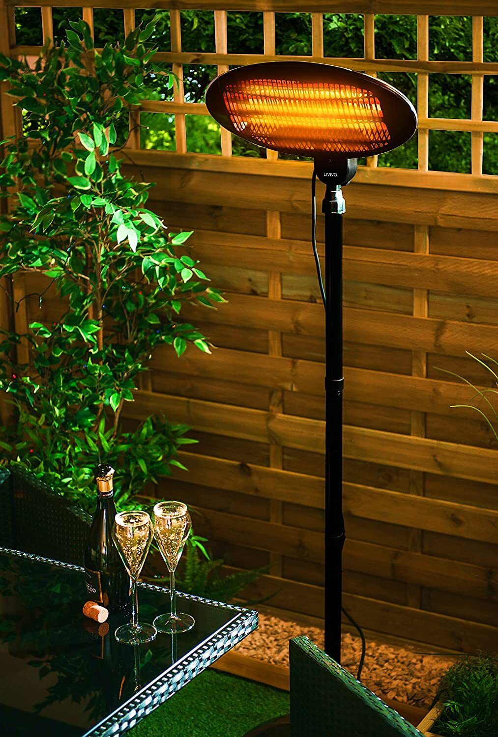 2KW Free Standing Electric Patio Heater