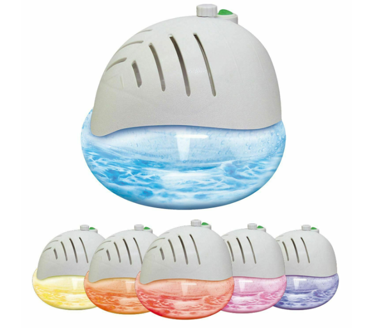 Globe Air Scent Revitaliser Purifier Freshener Ioniser Color Changing LED Light