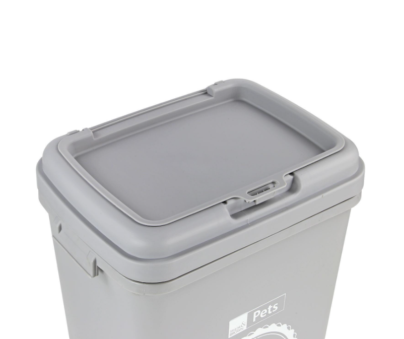 53 Litre Pet Food Dry Container Animal Cat Dog Storage Bin Box Scoop Basket