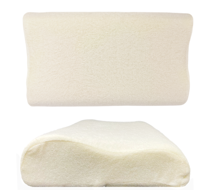 New Memory Foam Contour Pillow, Neck Back Head Support Orthopaedic Cushion