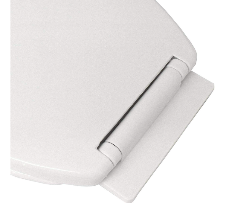 Soft Close Toilet Seat White Bathroom Oval Shape WC Heavy Duty Seats Anti Slam