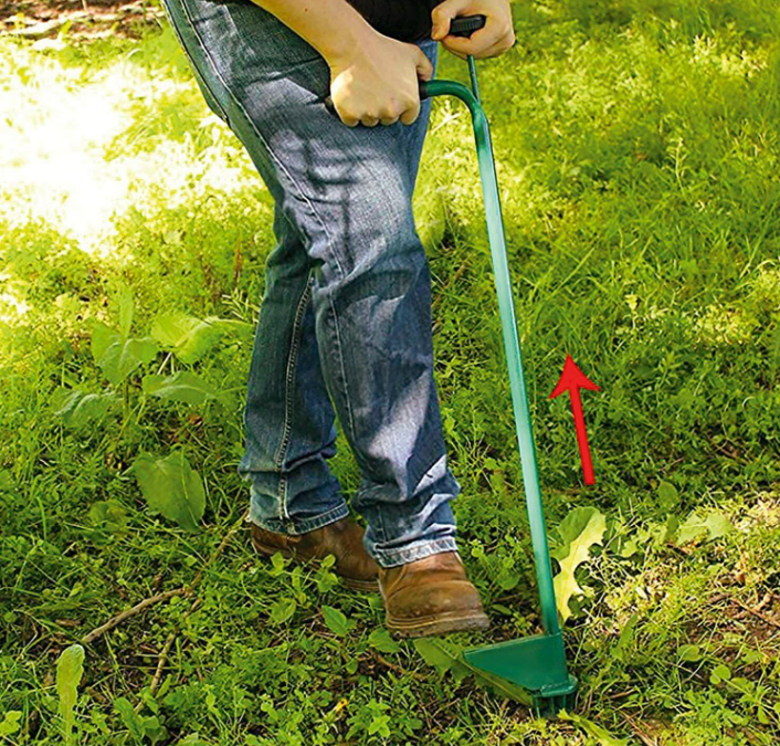 Steel Weed Puller Claw Easy Weeder Root Remover Killer Grabber Long Handled Tool