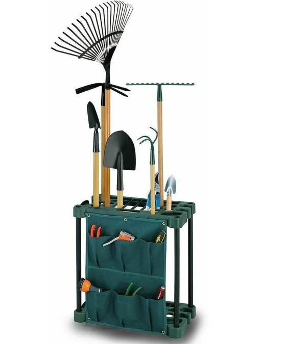 Garden Tool Storage Rack Gardening Caddy Shed Equipment Holder Store Organiser