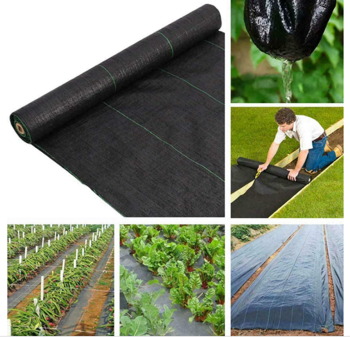 Garden Weed Control Fabric Membrane Ground Sheet Cover Decking Landscaping Mats