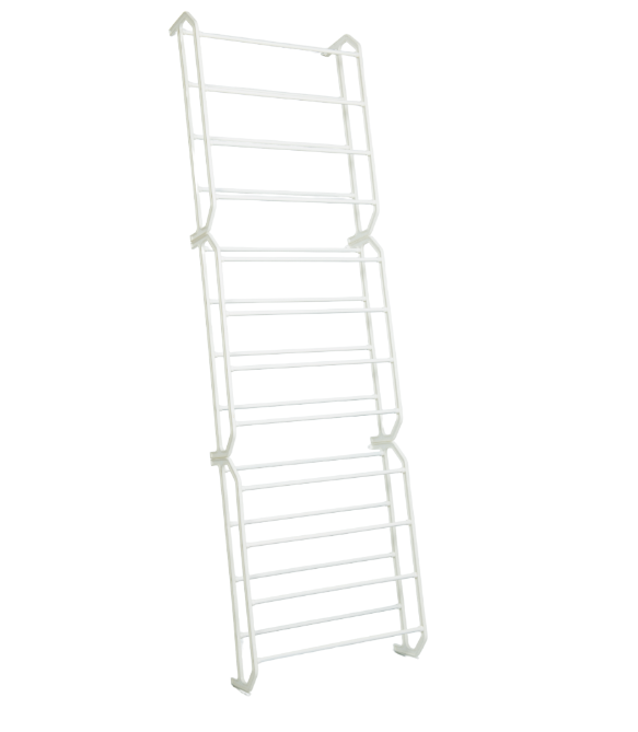 Over The Door Hanging Shoe Rack 12 Tier Shelf Organiser Rack Hanger Closet Multi