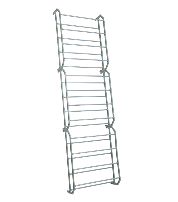 Over The Door Hanging Shoe Rack 12 Tier Shelf Organiser Rack Hanger Closet Multi