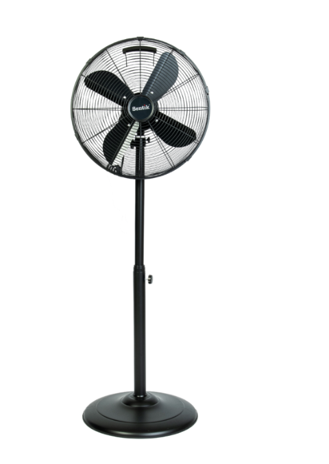 16" Metal Stand Fan Extendable 3 Speed Cool Home office Oscillating Pedestal Fan