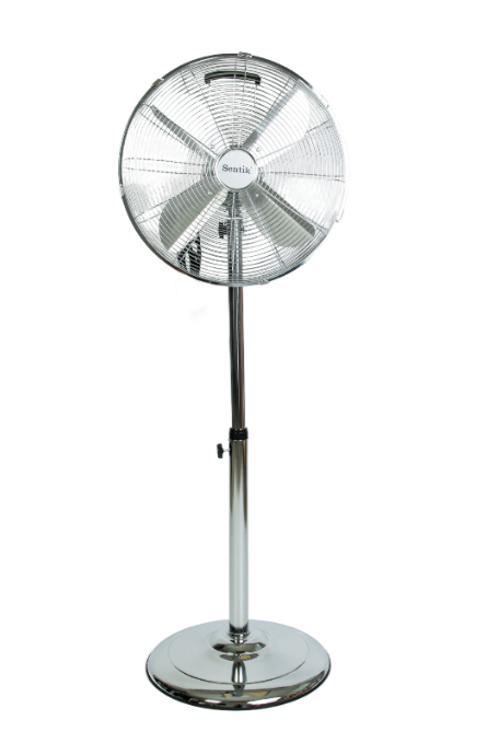 16" Metal Stand Fan Extendable 3 Speed Cool Home office Oscillating Pedestal Fan