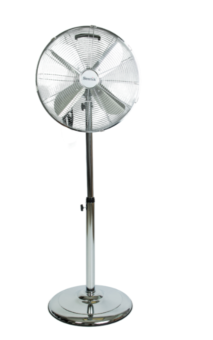 16" Metal Stand Fan Extendable 3 Speed Cool Home office Oscillating Pedestal Fan