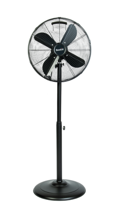 16" Metal Stand Fan Extendable 3 Speed Cool Home office Oscillating Pedestal Fan