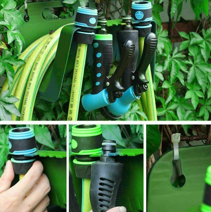 Hose Hanger Wall Mounted Garden Water Pipe Storage Bracket Garden Watering Tools