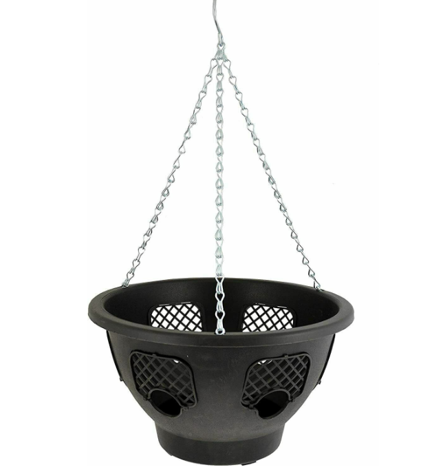 Easy Fill Plants Flowers Hanging Planter Garden Outdoor Home Baskets With Chains