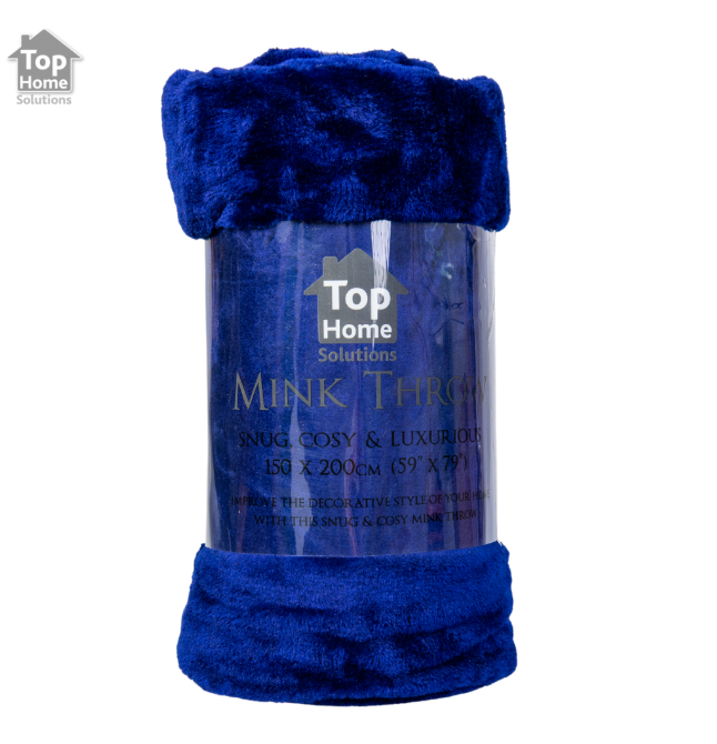 Roll Mink Throw Luxury Soft Warm Blanket Fleece Throw Warm Cozy Sofa Bed Décor