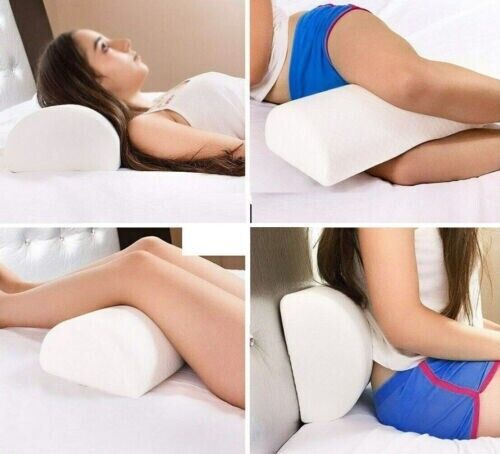 Max Extra Comfort Memory Foam Leg Pillow Side Sleep Knee Pillow